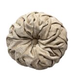 کوسن گرد مبل سلطنتی و راحتی کرم