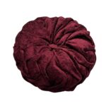 کوسن گرد مبل سلطنتی و راحتی زرشکی