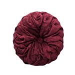 کوسن گرد مبل سلطنتی و راحتی زرشکی