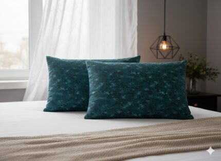 روبالشی مخمل یشمی