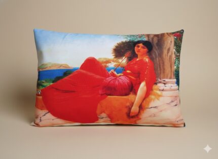 روبالشی طرح تابلو دختر مصری