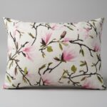 رو بالشی مخمل مناسب خواب طرح شکوفه بهار