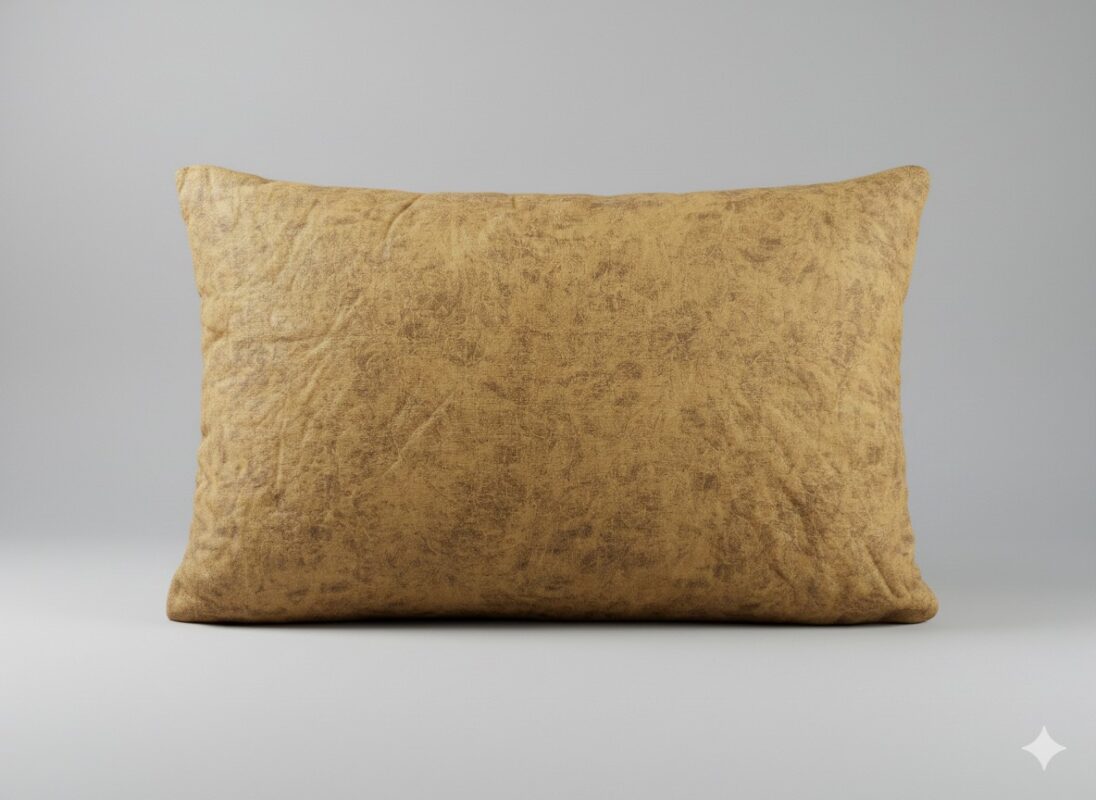 روبالشی نوار دار مخصوص مهمان رنگ خردلی و سبز اصیل و با کیفیت و ارزان