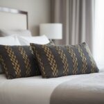 روبالشی برجسته مجلسی مشکی