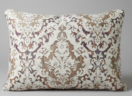 روبالشی مخمل مبلی عروس رنگ کرم روشن مناسب جهاز گرماژ بالا