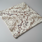 روبالشی مخمل مبلی عروس رنگ کرم روشن مناسب جهاز گرماژ بالا