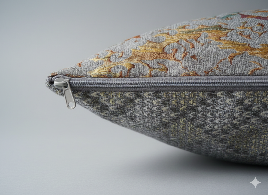 روبالشی مخمل مبلی عروس رنگ سرمه ای مناسب جهاز گرماژ بالا