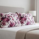 رو بالشی مینیمال گلدار ارزان و با کیفیت زیباصورتی