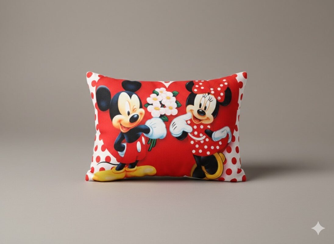 روبالشی کودک و نوزاد میکی موس قرمز