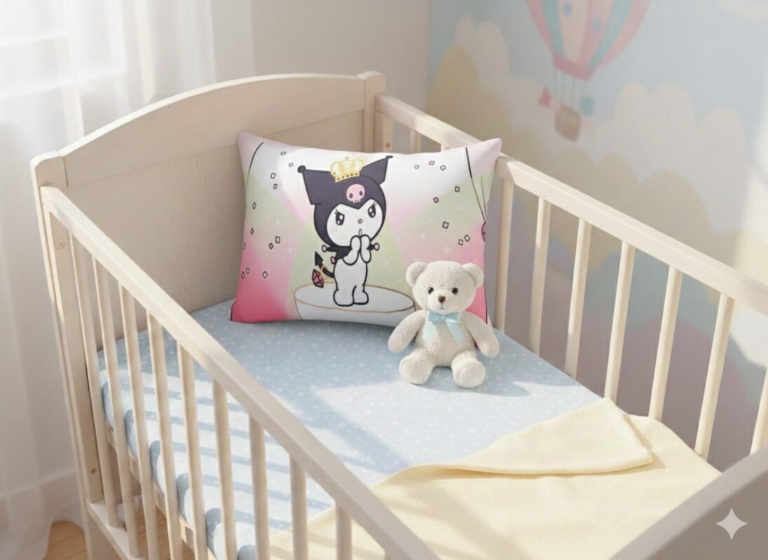 رو بالشی نوزاد طرح کرومی