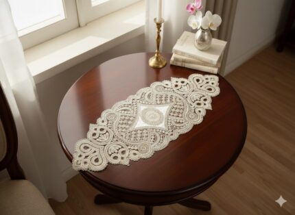 رومیزی 3 تکه عروس