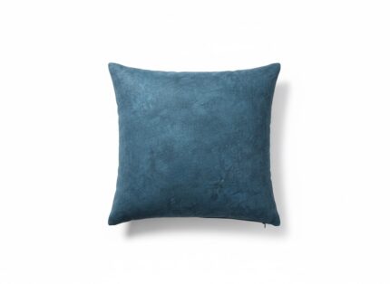 کاور کوسن مخمل آبی تیره ساده مینیمال مبل راحتی و سلطنتی